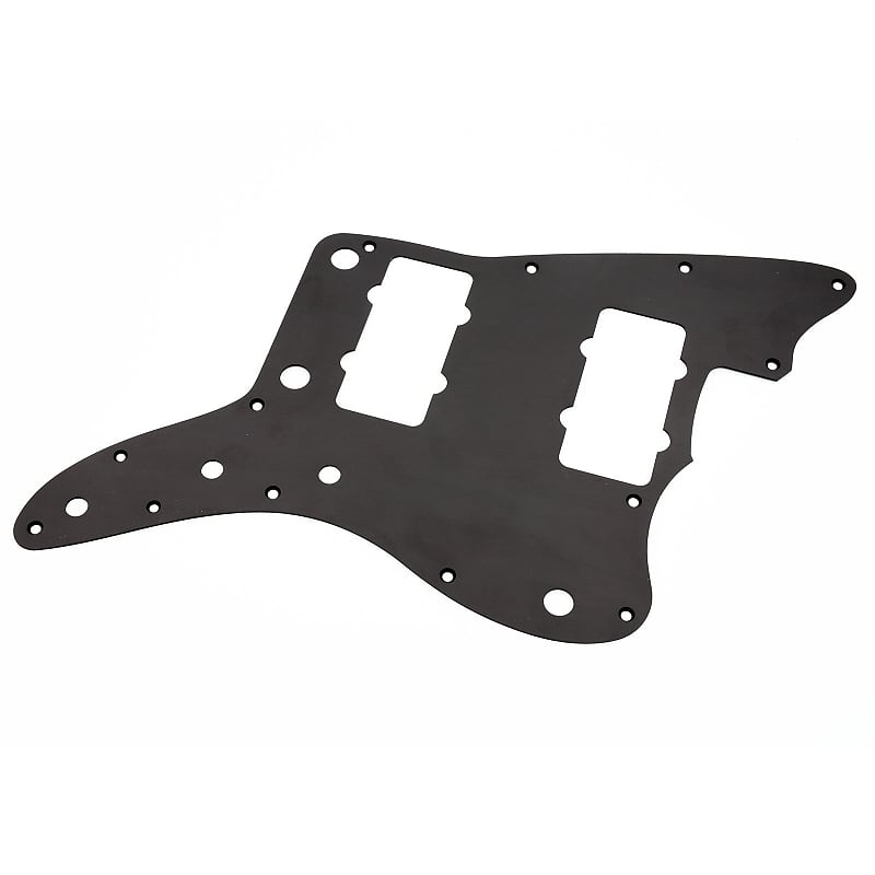 Jazzmaster Pickguard // Black Anodized Aluminum // American Vintage No Rhythm Circuit