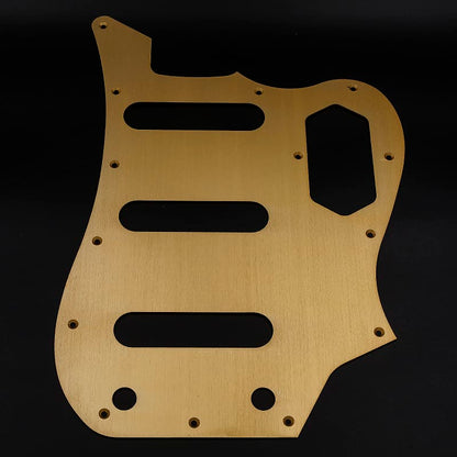 Bass VI Pickguard // Gold Anodized Aluminium // Squier CV VM Style