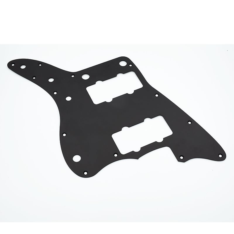 Jazzmaster Pickguard // Black Anodized Aluminum // American Vintage No Rhythm Circuit