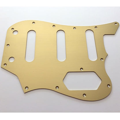 Bass VI Pickguard // Gold Anodized Aluminium // Squier CV VM Style