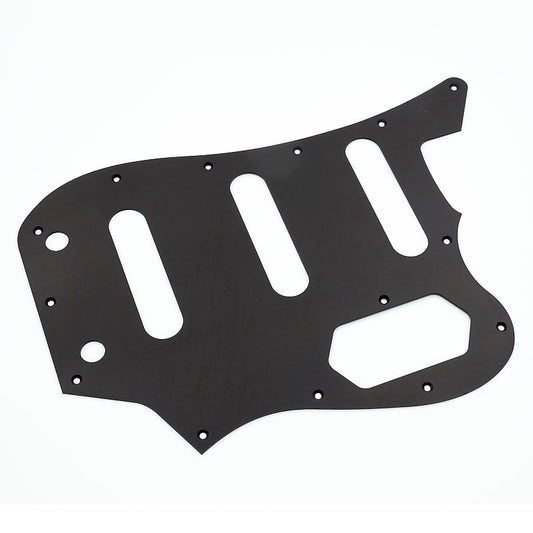 Bass VI Pickguard // Black Anodized Aluminium // Squier CV VM Style