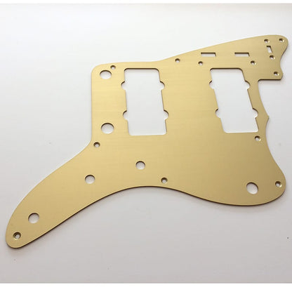 Jazzmaster Pickguard // Gold Anodized Aluminum // Vintage 9-hole '58/'59 Style