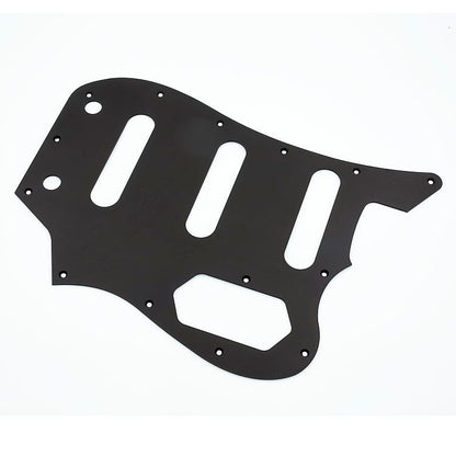 Bass VI Pickguard // Black Anodized Aluminium // Squier CV VM Style