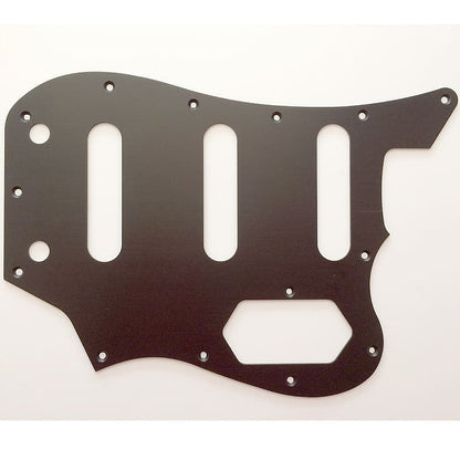 Bass VI Pickguard // Black Anodized Aluminium // Squier CV VM Style