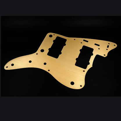 Jazzmaster Pickguard // Gold Anodized Aluminum // Vintage 9-hole '58/'59 Style