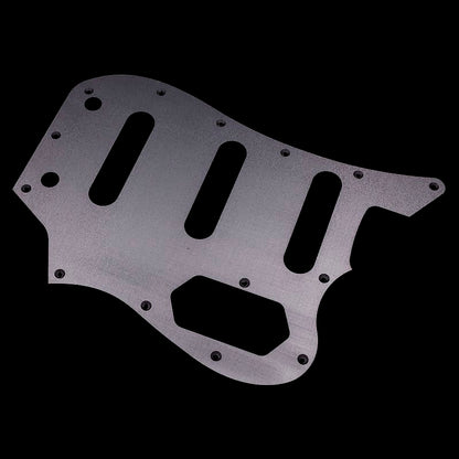 Bass VI Pickguard // Silver Anodized Aluminium // Squier CV VM Style